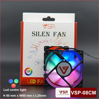 Fan Case VSP V-08cm LED(8cm) - Bảo Hành 3 Tháng