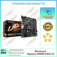 Mainboard GIGABYTE B560M DS3H V2 (Chipset B560, CPU Intel LGA 1200, DDR4, mATX, DVI / HDMI / DP) New Fullboxx