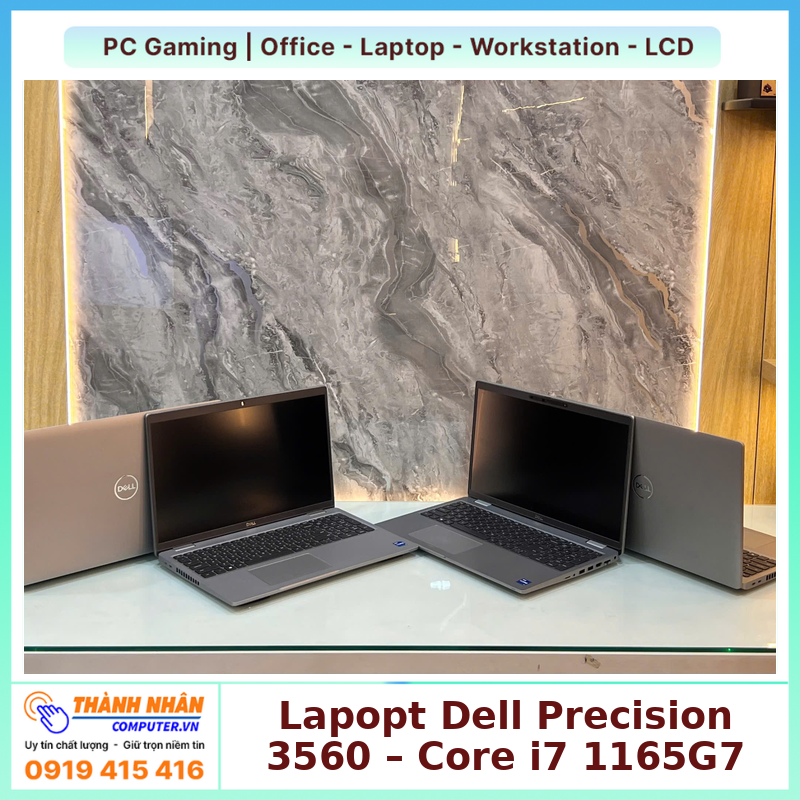 Dell Precision 3560 Core i7-1165G7 16GB 256GB Quadro T500 15.6 FHD QSD
