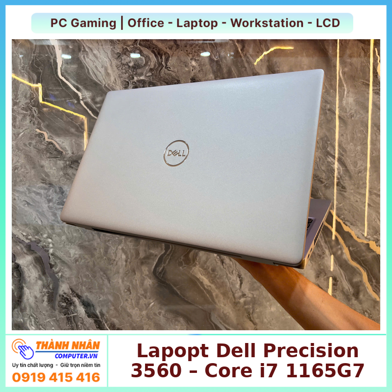 Dell Precision 3560 Core i7-1165G7 16GB 256GB Quadro T500 15.6 FHD QSD