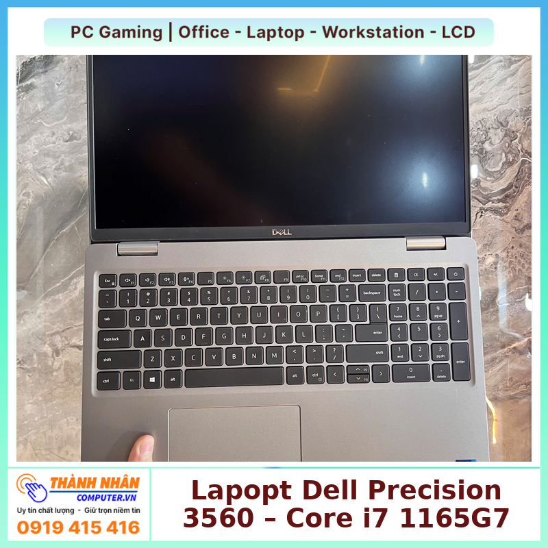 Dell Precision 3560 Core i7-1165G7 16GB 256GB Quadro T500 15.6 FHD QSD