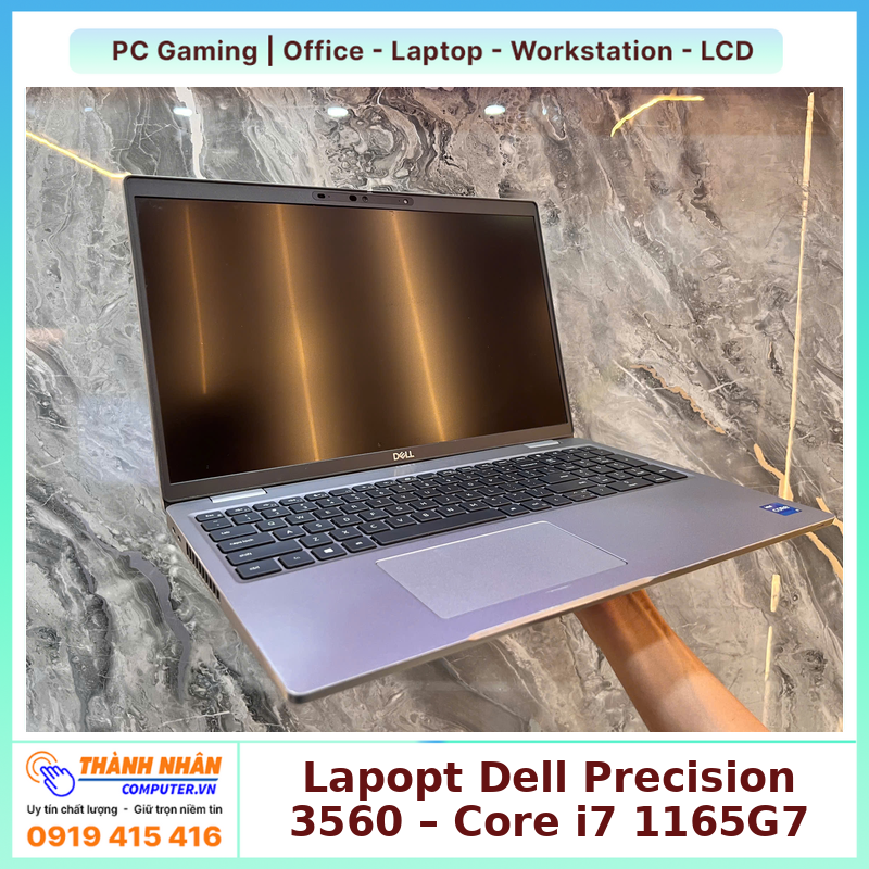 Dell Precision 3560 Core i7-1165G7 16GB 256GB Quadro T500 15.6 FHD QSD
