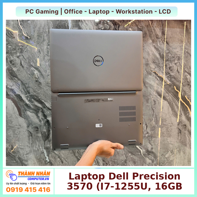 Dell Precision 3570 Core i7-1255U 16GB 256GB Quadro T500 15.6 FHD QSD