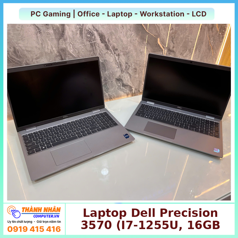 Dell Precision 3570 Core i7-1255U 16GB 256GB Quadro T500 15.6 FHD QSD