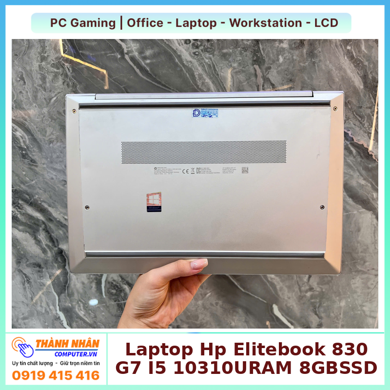 Laptop HP EliteBook 830 G7 Core i5-10310U 8GB 256GB 13.3 inch FHD
