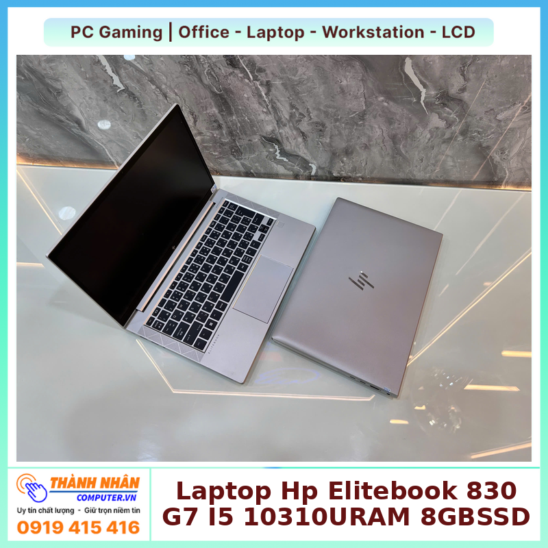 Laptop HP EliteBook 830 G7 Core i5-10310U 8GB 256GB 13.3 inch FHD
