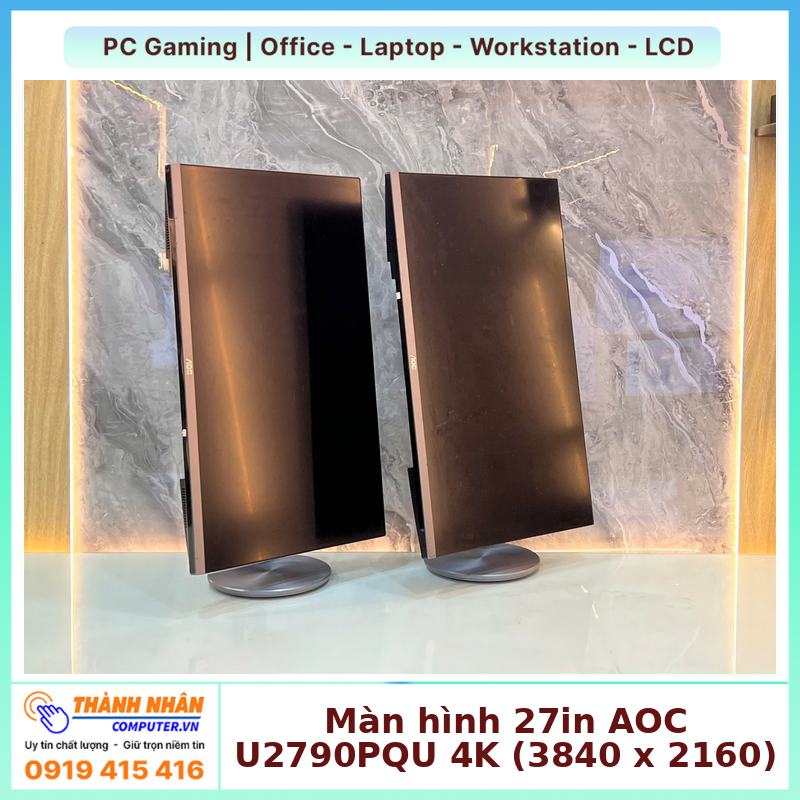 Màn hình AOC U2790PQU 27 inch 4K UHD IPS 60Hz QSD