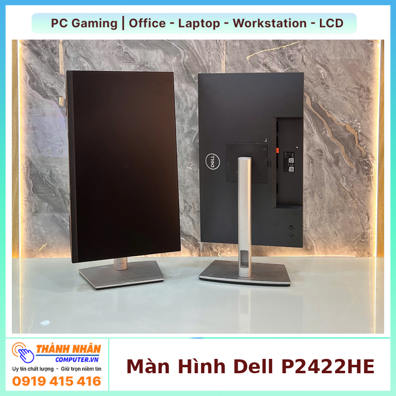 Màn hình Dell P2422HE 23.8 inch FHD IPS 60Hz USB-C RJ45 QSD