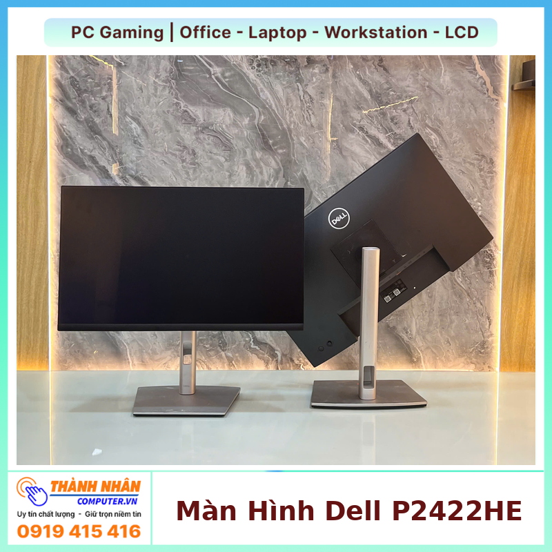 Màn hình Dell P2422HE 23.8 inch FHD IPS 60Hz USB-C RJ45 QSD
