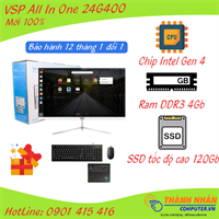 Máy tính ALL-IN-ONE VSP-24G400 Intel® 4th Generation Ram 8Gb SSD 120Gb New 100% FullBox