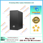 Máy bộ Hp 280 Pro G6 Microtower Chip Intel thế hệ 10 mạnh mẽ New 100% FullBox