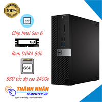 MÁY TÍNH ĐỒNG BỘ DELL OPTIPLEX 3040 SFF G4400 Ram 8GB SSD 240GB