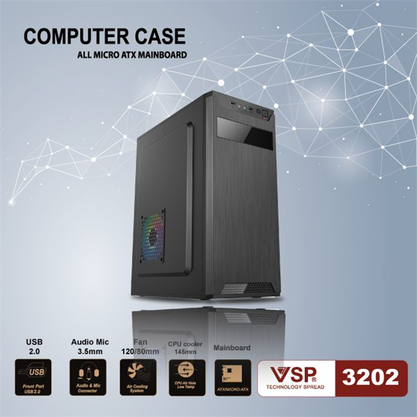 Case Máy Tính Văn Phòng Chính Hãng VSP 32xx New FullBox