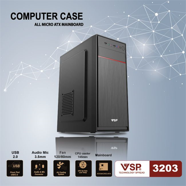 Case Máy Tính Văn Phòng Chính Hãng VSP 32xx New FullBox