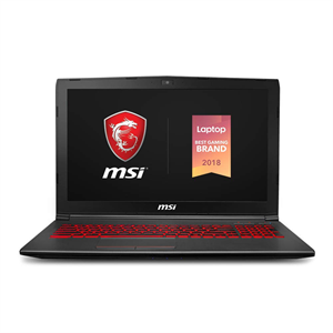 LAPTOP GAMING MSI GV62 8RD - Core i5 8300H Ram 8GB SSD 256GB Vga GTX 1050TI  Màn 15.6 FHD 