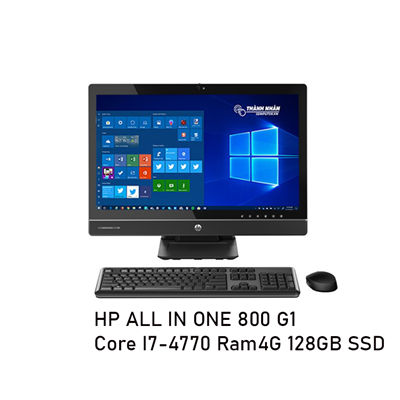 Máy tính HP ALL IN ONE 800 G1 Intel Gen 4 Ram 4G 128GB SSD Like New
