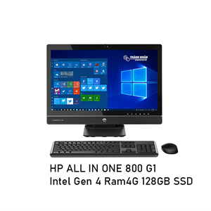 Máy tính HP ALL IN ONE 800 G1 Intel Gen 4 Ram 4G 128GB SSD Like New