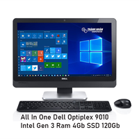 Máy tính All In One Dell Optiplex 9010 Intel Gen 3 Ram 4Gb SSD 120Gb