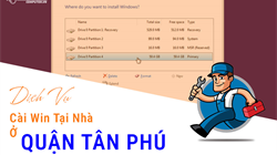 Dịch Vụ Cài Win Tại Nhà Ở Quận Tân Phú