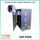 CASE VSP FA06 Agrios Gaming - ATX - Trắng (Kèm 4 fan LED)