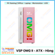 Case Gaming VSP OMG-II ATX Pink (Màu Hồng) - Sẵn LED RGB Mặt Trước