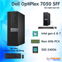 Máy tính để bàn Dell Optiplex 7050 (Core i3/i5/i7 thế hệ 6 RAM 8GB SSD 256GB )Like New