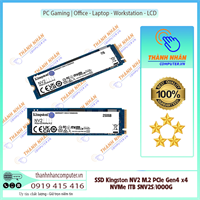 Ổ cứng SSD Kingston NV2 M.2 PCIe Gen4 x4 NVMe 1TB SNV2S/1000G Fullbox