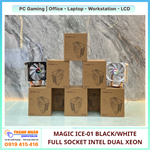 Tản Nhiệt CPU Magic ICE-01 Black/White RGB Hydraulic 12cm Điều Tốc Hỗ Trợ Intel Xeon