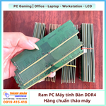 Ram PC Máy tính Bàn DDR4 Hiệu Samsung SK Hynix Micron 8GB -16GB - Bus 2133-2400-2666 -3200 Hàng chuẩn tháo máy.