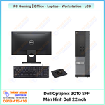 Combo Đen Cá Tính - Pc bộ Dell Optiplex 3010 SFF & LCD Dell E2216HV - Mạnh mẽ & sang trọng