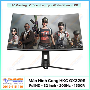 Màn Hình Cong HKC GX329S (FullHD - 32 inch - 200Hz - 1500R - G-sync)