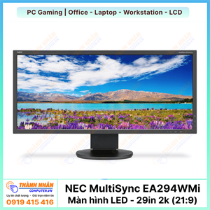 Màn hình NEC MultiSync EA294WMi - LED IPS - 29inch - 2k (21:9) Siêu nét