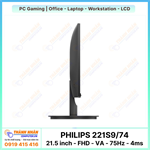 Màn hình PHILIPS 221S9/74 (VA LCD 21.5 inch - FHD 1920x1080 - 75Hz - 4 ms)