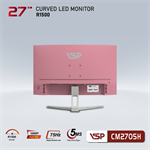 Màn hình cong VSP Thinking CM2705H - FullHD 27inch - 75Hz - Hồng