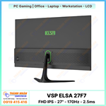 Màn Hình VSP ELSA 27F7 (IPS - FullHD - 27" - 170Hz - 2.5ms)