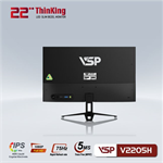 Màn hình VSP V2205H - 22" FHD - VA - 75Hz - 6.5ms - Đen