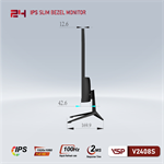 Màn hình VSP V2408S (24 inch - FHD - IPS - 100Hz - 2ms) - Đen