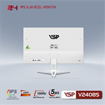 Màn hình VSP V2408S (24 inch - FHD - IPS - 100Hz - 2ms) - Trắng