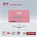 Màn hình VSP V2704S (27 inch - IPS - FHD - 75Hz - 5ms - FreeSync) - Hồng