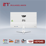 Màn hình VSP V2704S (27 inch - IPS - FHD - 75Hz - 5ms - FreeSync) - Trắng