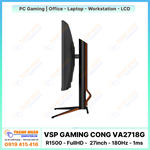 Màn Hình Gaming Cong VSP - VA2718G (R1500 - FullHD - 27inch - 180Hz - 1ms)