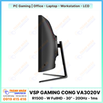 Màn Hình Cong Ultrawide Gaming VSP - VA3020V (R1500 - FullHD - 30" - 200Hz - 1ms)