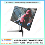 Màn Hình Gaming Cong VSP - VG272C (R1800 - FullHD - 27inch - 240Hz - 1ms)