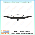 Màn hình cong VSP - VX272C (R1500 - FullHD - 27inch - 165Hz - 1ms)