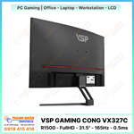 Màn Hình Cong ESport Gaming VSP - VX327C (R1500 - FullHD - 31.5" - 165Hz - 0.5ms)