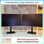 Màn Hình Samsung S27A600UUN 27 Inch QHD IPS 75Hz USB-C QSD