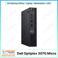 Máy đồng bộ Mini Dell Optiplex 3070 Micro - Intel Thế hệ 9 - Ram 8Gb - 240Gb SSD