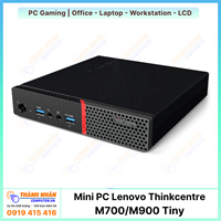 Máy tính Mini PC Lenovo Thinkcentre M700/M900 Tiny - Thế hệ 6 - Ram 8Gb SSD 128Gb