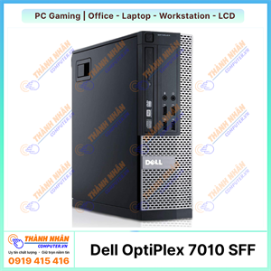 Máy Đồng Bộ Dell OptiPlex 7010 SFF - Intel Core thế hệ 3 Ram 8Gb SSD 240Gb Like New