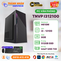 PC Văn Phòng - TNVP I312100 (I3-12100/H610M/8GB Ram/512GB SSD)